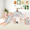 COSTWAY Toboggan Enfants Avec Structure D'escalade, Voir les images du produit 2