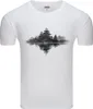 Diarbo Herren T-Shirt mit Landschaft Druck Insel im Nebel Produktbild-Vorschau 1