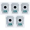 A collection of five vacuum cleaner dust bags arranged in two rows. Anteprima dell’immagine prodotto