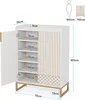 Tribesigns Schuhschrank mit 2 Türen, 75x35x105cm, Produktbild-Vorschau 7