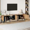 Sweiko Mobile TV rustico marrone, mobile basso, mobile TV, Anteprima dell’immagine prodotto 10
