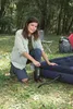 Matelas gonflable en daim 203x152x22cm Voir les images du produit 23