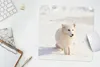 MuchoWow® Mauspad Mousepad Fuchs - Schnee - Weiß 30x30 cm - Produktbild-Vorschau 5