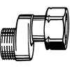 A black and white illustration of a plumbing fitting. Voir les images du produit