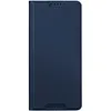 A closed blue flip case for a smartphone, presented on a white background. Anteprima dell’immagine prodotto