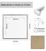 Bilderrahmen Lifestyle Plexi Foto Rahmen Collage Wanddeko Produktbild-Vorschau 2