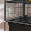PawHut Kleintierkäfig, Nagerkäfig Frettchenkäfig mit Produktbild-Vorschau 8
