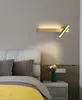 Barra - Elegante lampada da parete moderna in oro da 30 cm Anteprima dell’immagine prodotto 3