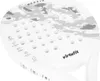 Raquette de padel hybride VirtuFit blanche et grise 365 g Voir les images du produit 4