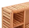 zrcadlová skříňka vidaXL 80x17x34 cm ořechový masiv Náhled obrázku produktu 6