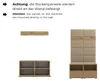 Garderobe NELA VI 200 cm Kompaktgarderobe Artisan Eiche mit Produktbild-Vorschau 8