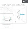 MSV Design Sedile per WC, meccanismo di abbassamento Anteprima dell’immagine prodotto 7
