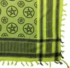 Palituch - Pentagramm grün-grellgrün - schwarz - Kufiya PLO Produktbild-Vorschau 4