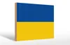 Holzschild Flagge Ukraine 30x20cm flag of Ukraine Produktbild-Vorschau 1