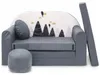 TUPPI Kindersofa Kinder Couch mit Schlaffunktion Produktbild-Vorschau 3