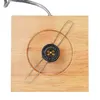 Stolná lampa Relaxdays Cube, E14, drevená základňa a matné Náhľad obrázku produktu 8