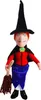 ROTB - Hexe mit Besen ca. 40 cm - Plüschfigur Produktbild-Vorschau 2