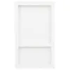 vidaXL Piatto doccia a 2 scomparti bianco lucido 41x69x9 cm Anteprima dell’immagine prodotto 8