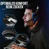 Strex Gaming Headset mit Mikrofon Blau - PC + PS4 + PS5 + Produktbild-Vorschau 4