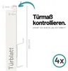 D&D Living Türhaken zum Einhängen bis 16 mm, 4x Doppel Produktbild-Vorschau 2