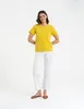 Moraj - Maglietta da donna taglia XL - T-shirt gialla - Anteprima dell’immagine prodotto 9