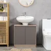 HOMCOM Meuble salle de bain sous Lavabo - meuble Voir les images du produit 11