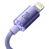 Kabel Usb-C Do Lightning Baseus Crystal, 20W, Pd, 2M Anteprima dell’immagine prodotto 4