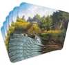 MG Design Set aus 6 Kork-Platzsets - By the River - 30 x 40 Produktbild-Vorschau 1