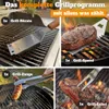 Grillbesteck Set Grillset für Männer Geschenk Grillzubehör Produktbild-Vorschau 6