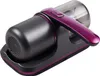 A handheld vacuum cleaner with a charging base. Produktbild-Vorschau