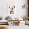 Poster - Poster ohne Rahmen - Charakter Hirsch Illustration Produktbild-Vorschau 6
