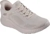 A single beige Skechers Bobs Squad Chaos Current Muse Slip-On shoe is shown from a side angle against a white background. Anteprima dell’immagine prodotto