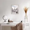 Gerahmtes Poster - Rahmen in heller Eiche - Paris Weg Produktbild-Vorschau 6
