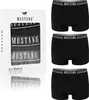 Mustang 3-pack - Pánské bavlněné boxerky, kalhoty pro muže, Náhled obrázku produktu 6