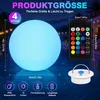 Schwimmende Poolleuchten 4er Set, RGB Poolbeleuchtung mit Produktbild-Vorschau 2