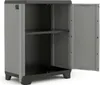 Keter Armadio basso Stilo Grigio e Nero 90 cm Anteprima dell’immagine prodotto 6