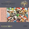TREFL Legno Artigianato Origine puzzle di Natale cani 501 Anteprima dell’immagine prodotto 4