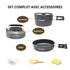 Set de Cuisine Camping 10 Pièces – Batterie de Cuisine Voir les images du produit 2
