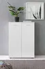 FineBuy Comodà bianca a 2 ante 71x104x35 cm Mobile multiuso Anteprima dell’immagine prodotto 4
