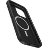 The inside of a black iPhone case with a magnetic ring visible. Podgląd zdjęcia produktu