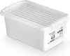 Aufbewahrungsbox Mit Deckel Clips Organizer Büro Produktbild-Vorschau 1