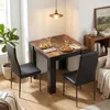 Mondeer Quadratischer Esstisch 80x80 cm, Platzsparender Produktbild-Vorschau 4