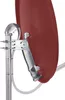A close-up view of the back of a satellite dish mounted on a pole. Produktbild-Vorschau