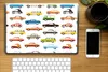 MuchoWow® Laptop Aufkleber Sticker Cover Muster - Auto - Produktbild-Vorschau 2
