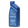 A blue bottle of Aral HighTronic M 5W-40 engine oil against a white background. Produktbild-Vorschau