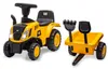 JAMARA Rutscher Caterpillar Traktor mit Anhänger gelb 2in1 Produktbild-Vorschau 5