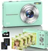 1080P Digitalkamera mit 32 GB Karte, Kinder kompakte Produktbild-Vorschau 1