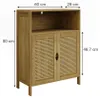 Midi skříňka Vicco Liora Bambus 60 x 80 cm, Model 51646 Náhled obrázku produktu 2