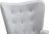 VATELY Sessel aus grauem Velours Produktbild-Vorschau 5