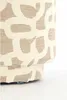 Pouf rotondo in tessuto tortora/beige Ø40x44 cm - Light & Anteprima dell’immagine prodotto 3